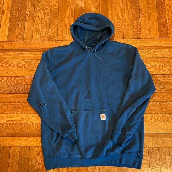 Y2K distressed and faded‎ Carharrt hoodie - Picture 1 of 7